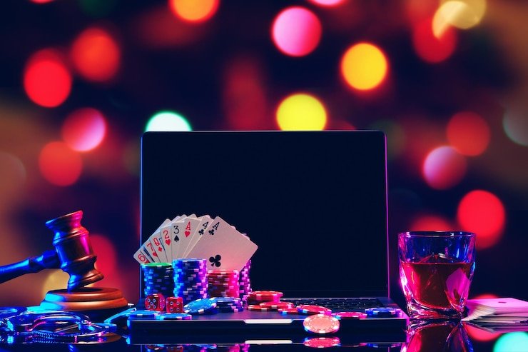 Ilustrasi pemain baru menerima bonus selamat datang dan melakukan deposit pertama